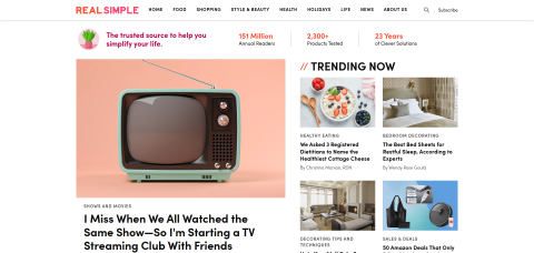 Primeri Portal Magazina iz različitih oblasti